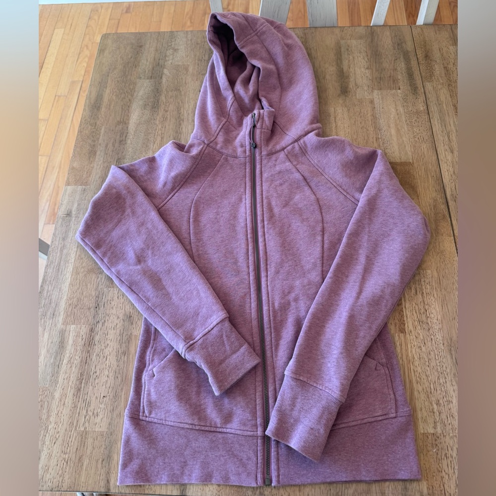 Lululemon Scuba Hoodie - Heathered purple, size 8